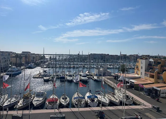 Appartamento **gruissan : T2 Cosy Avec Piscine, Parking Privé, Proche Et Commerces** - Fr-1-796-8
